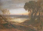 Samuel Palmer The Curfew  or The Wide Water d Shore china oil painting reproduction